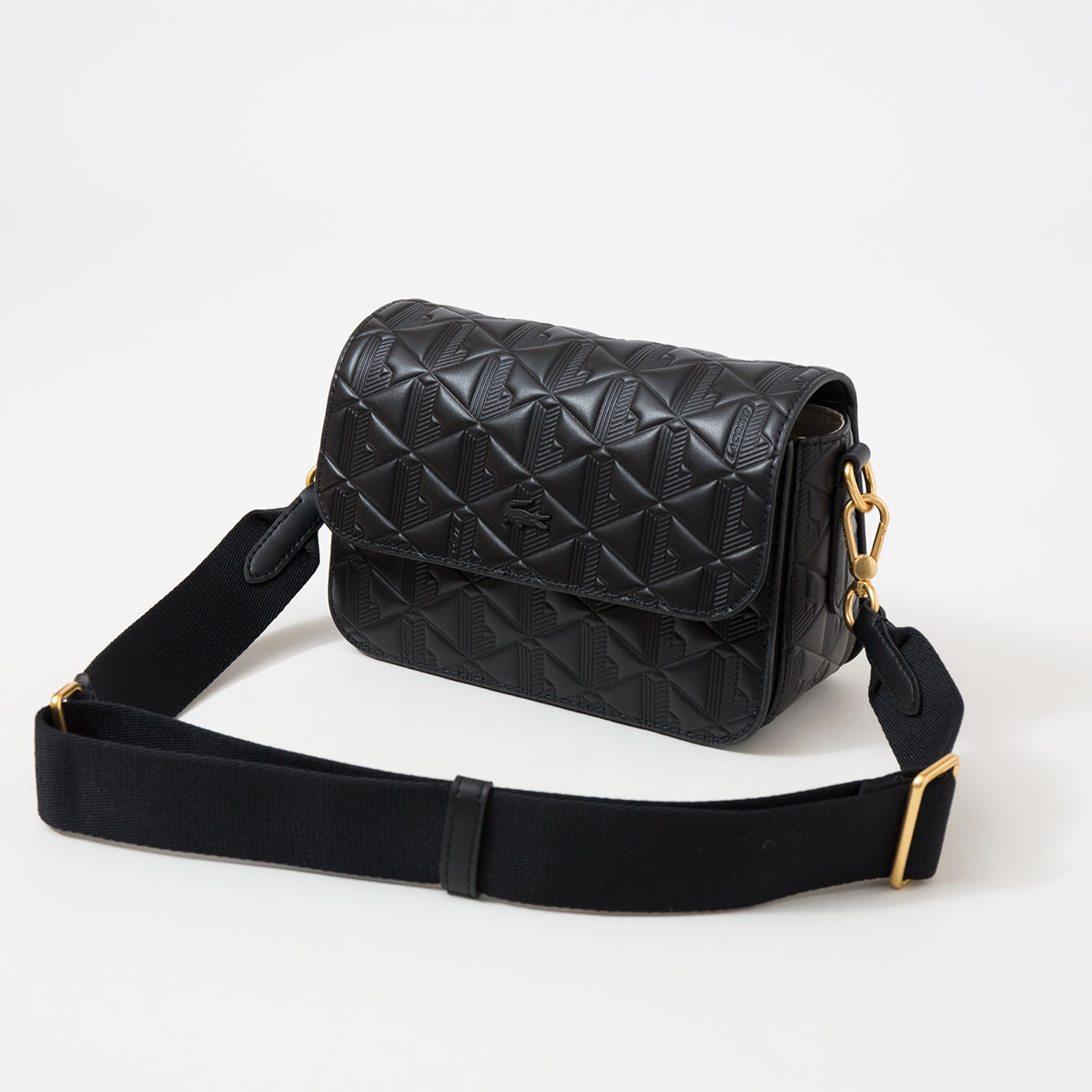 楽天市場】ラコステ マヘキ レザー メッセンジャーバッグ LACOSTE