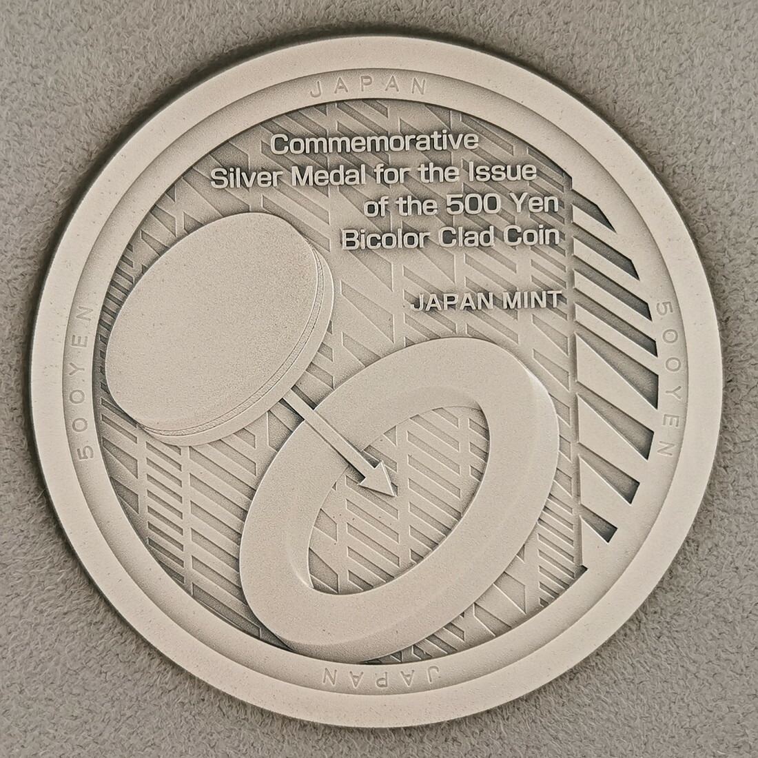 楽天市場】500円バイカラー・クラッド貨幣発行 記念メダル 造幣局