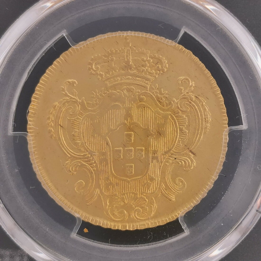 楽天市場】BRAZIL ブラジル 6400レイス 金貨 1803-R マリア1世 スラブ