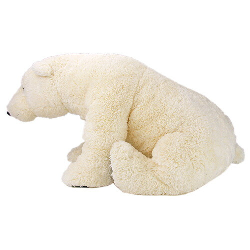 楽天市場】ホッキョクグマ LLサイズ 動物 ぬいぐるみ リアルアニマル