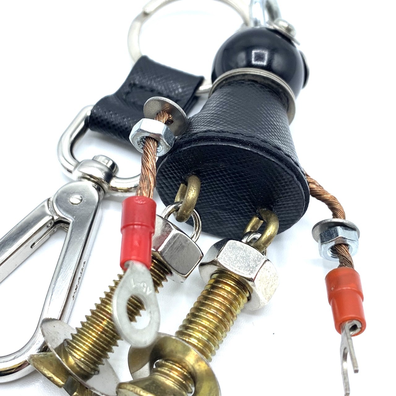 楽天市場】プラダ ロボット キーリング バッグチャーム サフィアーノ