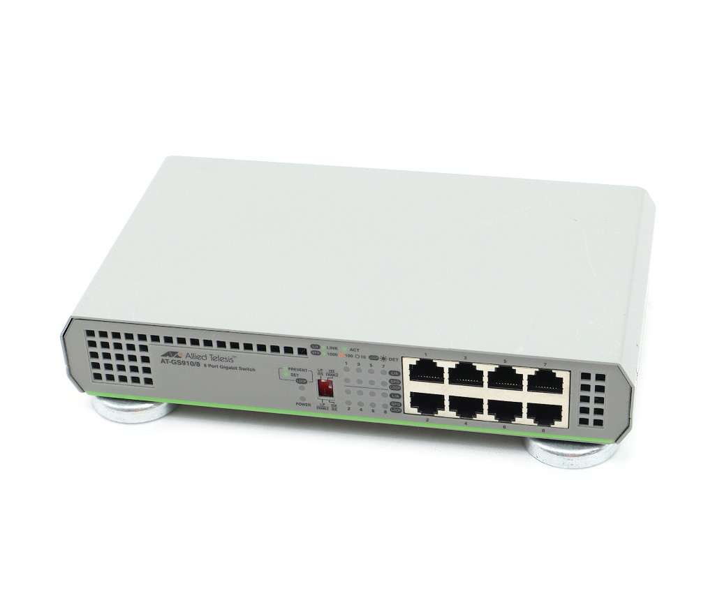 楽天市場】AT-GS910/8 2329R ギガビットイーサネット スマートスイッチ