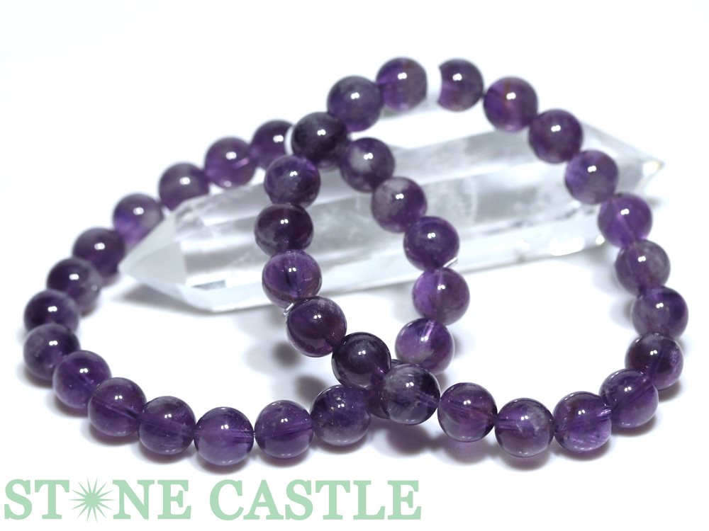 楽天市場】☆高品質☆【ブレスレット】エンジェルフェザーアメジスト