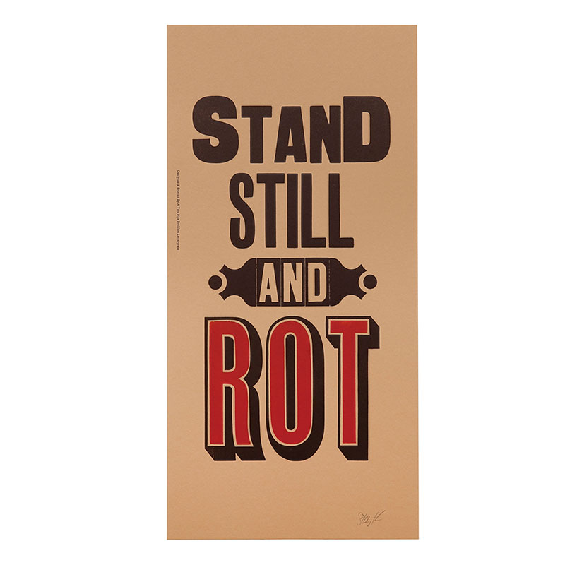 楽天市場】【ATPPL】Typography Poster／M size（8柄）220mm×450mm A