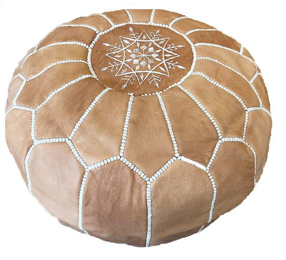 楽天市場】≪B級品≫オットマン プフ モロッコ Lサイズ 天然山羊革