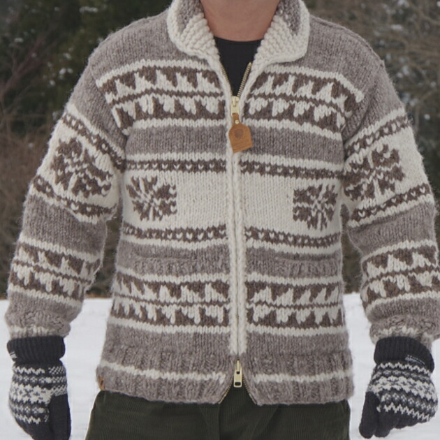 楽天市場】カナディアンセーター｜カウチンセーター（ジャケット