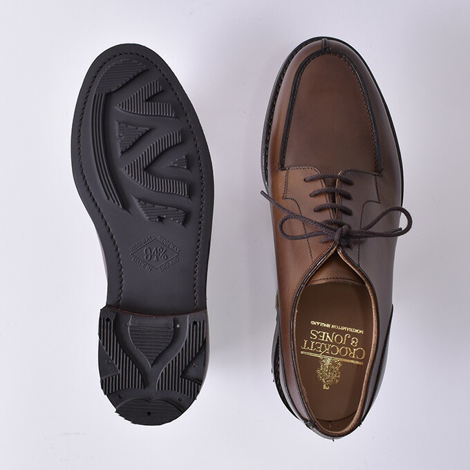 楽天市場】Crockett&Jones / MORETON (Ridgeway sole) / DARK BROWN