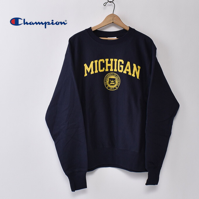 楽天市場】【Champion】チャンピオンUS企画 MICHIGAN UNIV Reverse