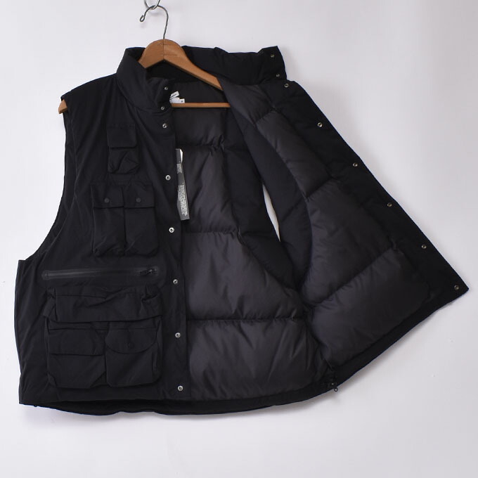 楽天市場】F/CE. PERTEX WATERPROOF DOWN VEST / BLACKエフシーイー