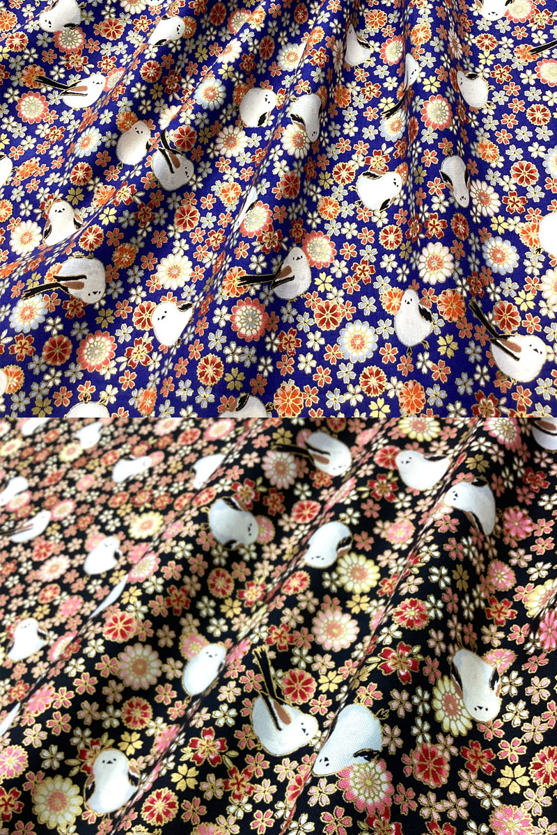 楽天市場】シーチング QUILT GATE 百華繚蘭いとおかし‐シマエナガ