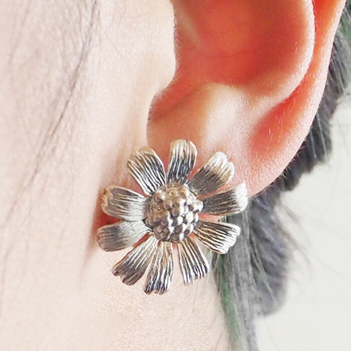 楽天市場】sasakihitomi（ササキヒトミ） マーガレットピアス シルバー