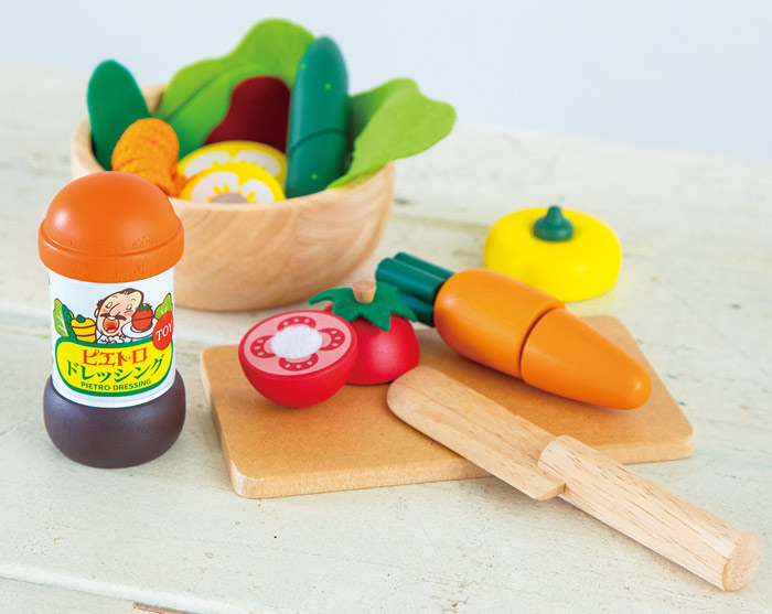 楽天市場】おままごとセット ピエトロドレッシング サラダセット