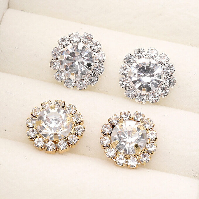 楽天市場】即日発送！ ビジューパーツ 爪付きラインストーン