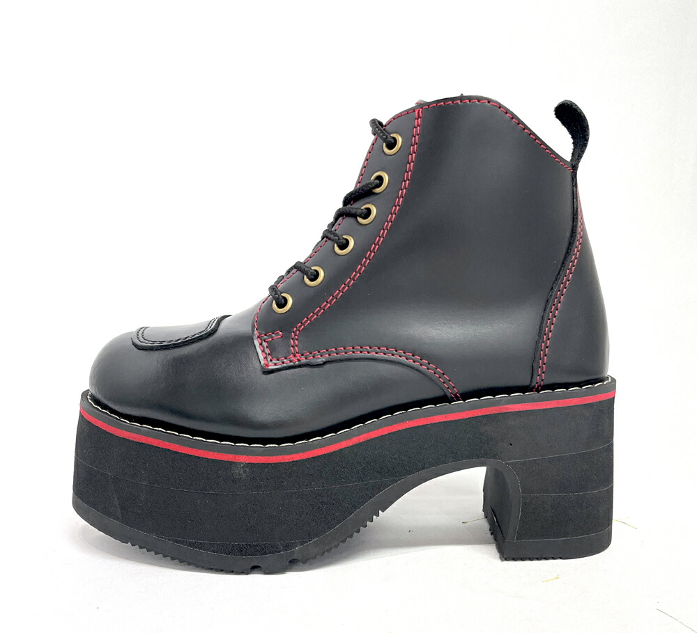 楽天市場】超厚底スワロー本革バイクブーツ受注生産※一部即納有り