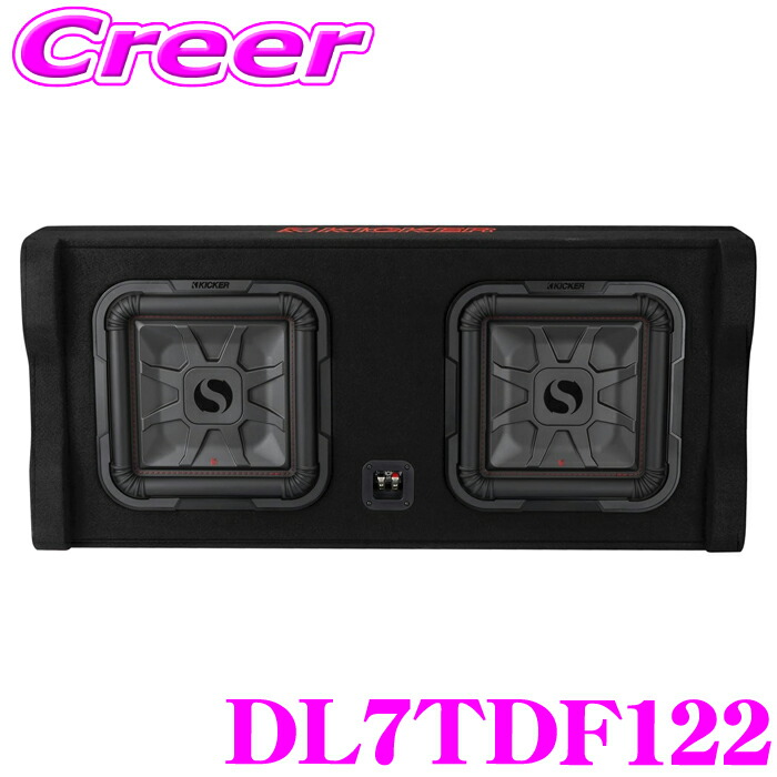 楽天市場】KICKER DL7TDF122 ウーハーBOX 12インチ(30cm) 薄型サブ