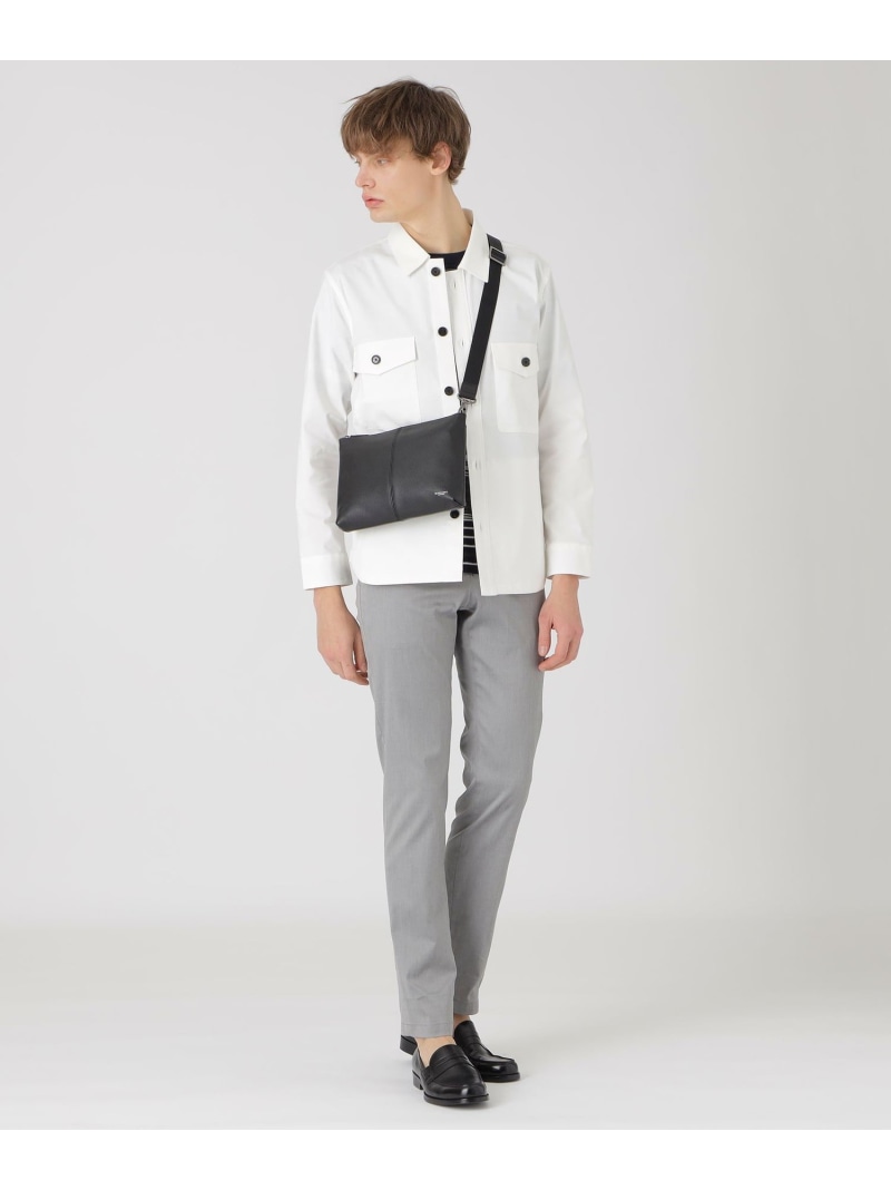 楽天市場】【SALE／33%OFF】エンボスシュリンクレザーサコッシュ BLACK