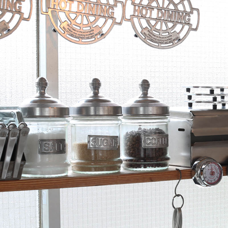 楽天市場】Dulton 100-030 Glass canister ダルトングラスキャニスター