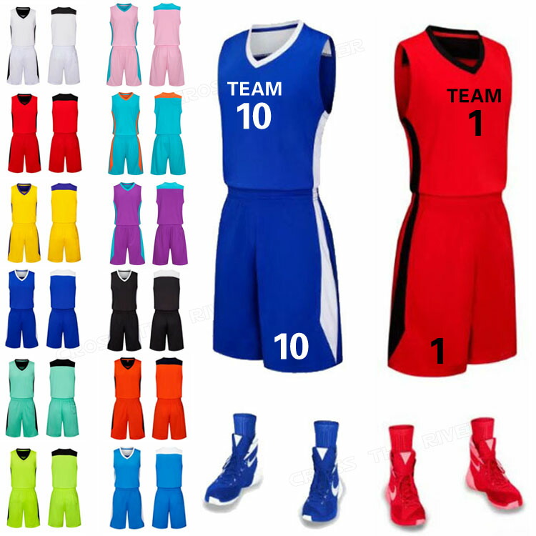 楽天市場】バスケット ユニフォーム 上下 セット 名入れ
