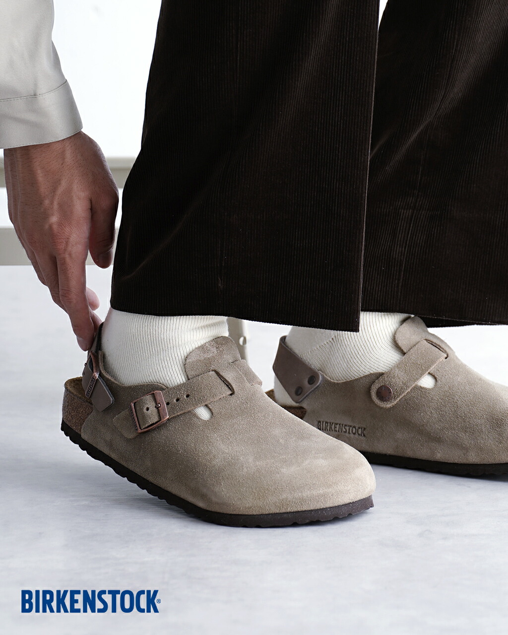 楽天市場】ビルケンシュトック BIRKENSTOCK トキオ Tokio Suede ベロア