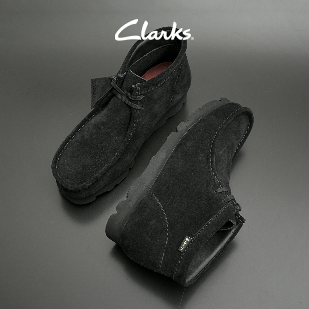 楽天市場】クラークス Clarks ワラビー ブーツ ゴアテックス Wallabee