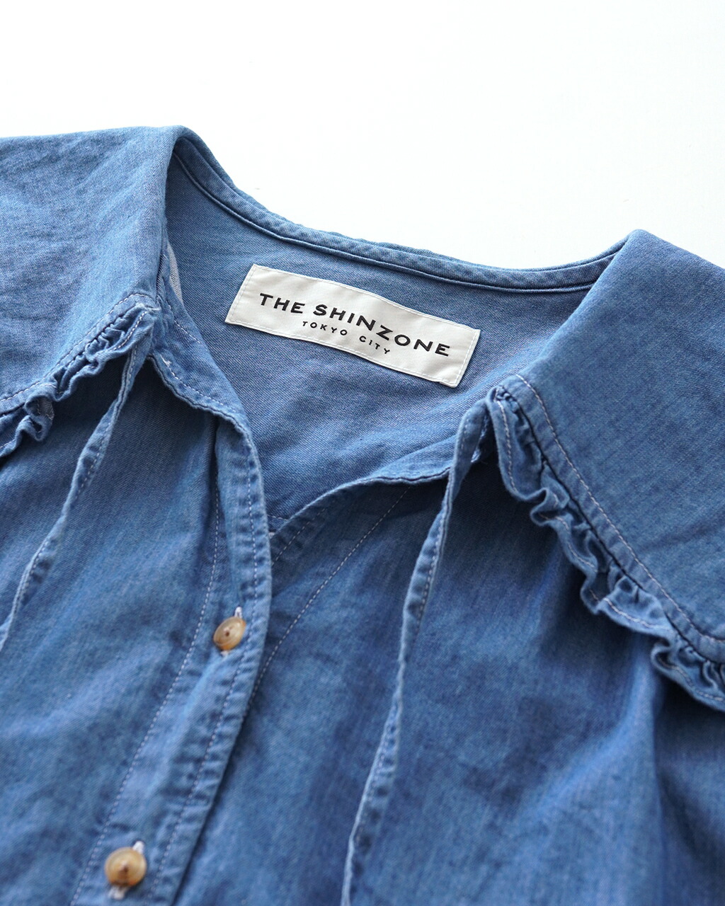 楽天市場】シンゾーン THE SHINZONE デニム ブラウス DENIM BLOUSE