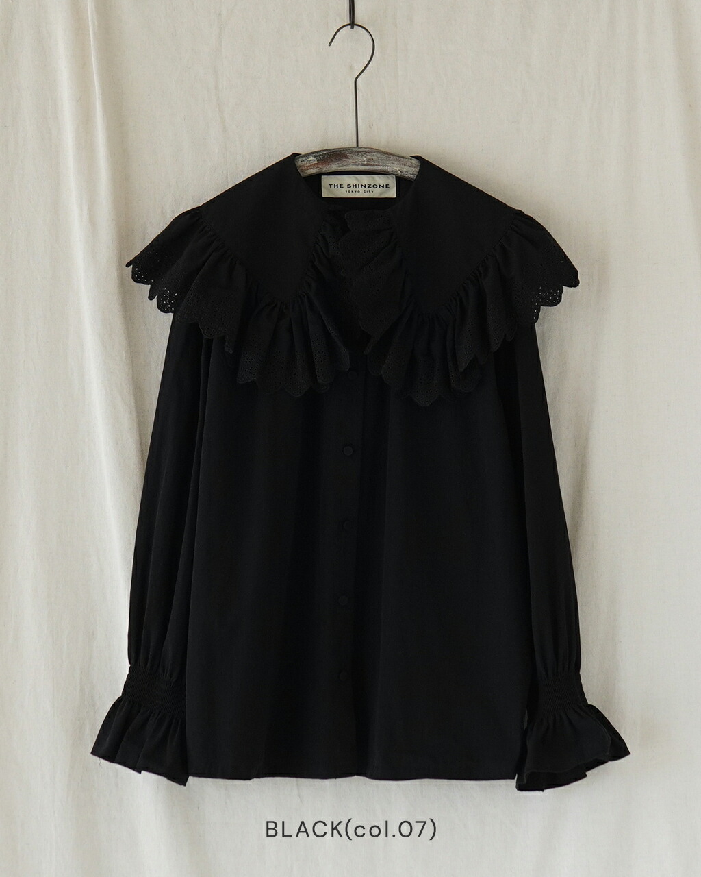 楽天市場】シンゾーン THE SHINZONE レースカラーブラウス レディース