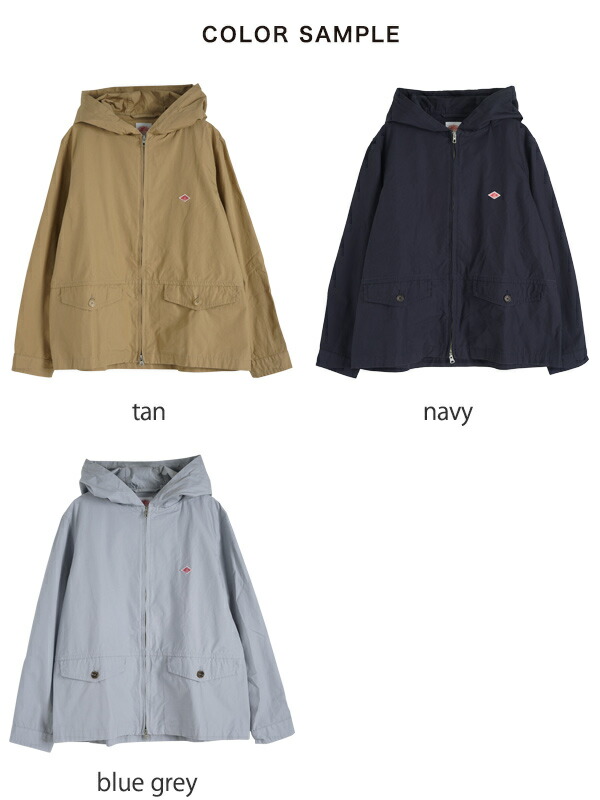 DANTON ダントン ジップアップ フードジャケット DT-A0014 DANTON