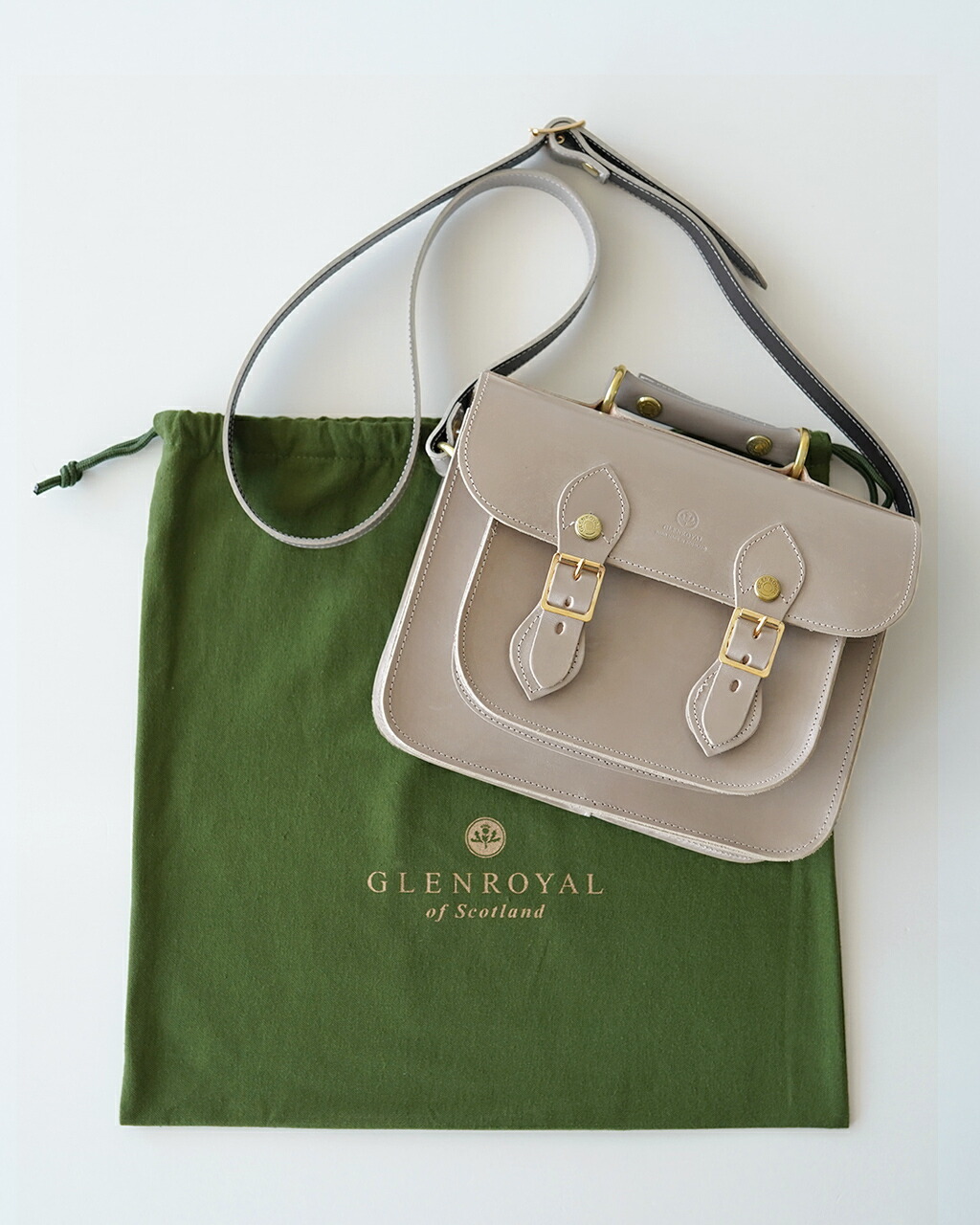 楽天市場】グレンロイヤル GLENROYAL ブライドルレザー サッチェル