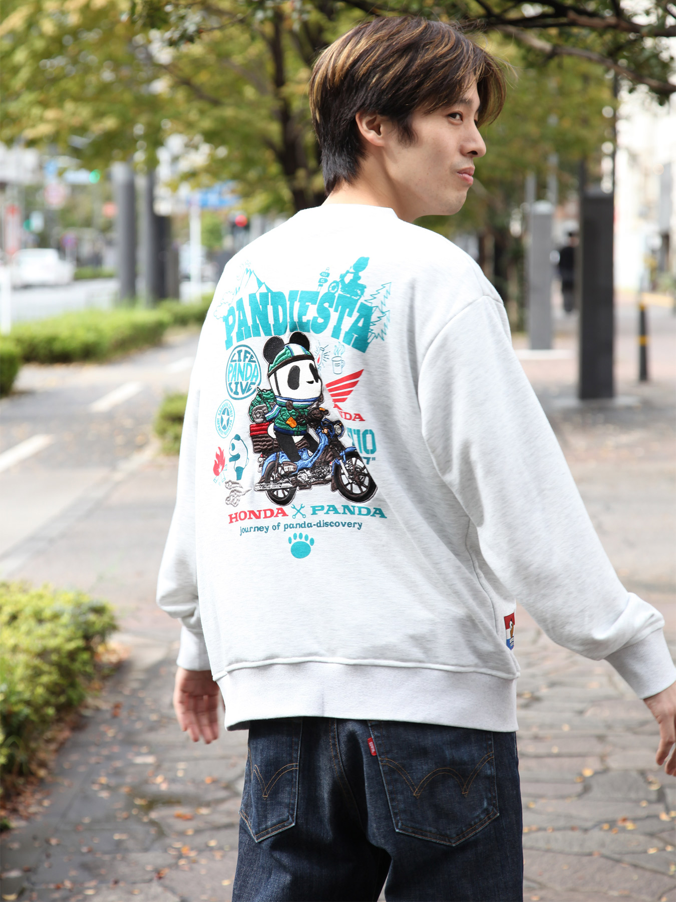 楽天市場】【HONDA×PANDIESTA JAPAN】CROSS CUB 110 刺繍入り