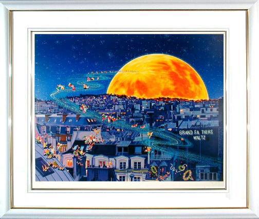 楽天市場】ヒロヤマガタ シルクスクリーン 1997 ムーンライト