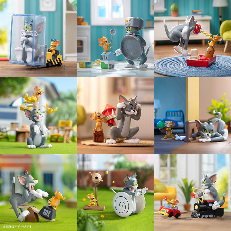 楽天市場】52TOYS BLINDBOX トムとジェリー 大乱闘 1BOX8個セット