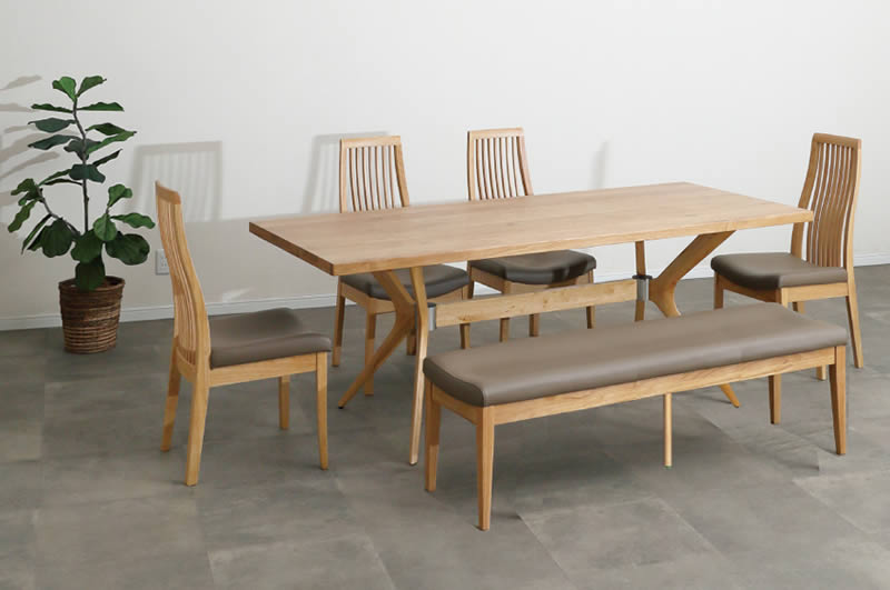 楽天市場】【送料無料】C-03 幅150cm ベンチ ダイニングベンチ 単品