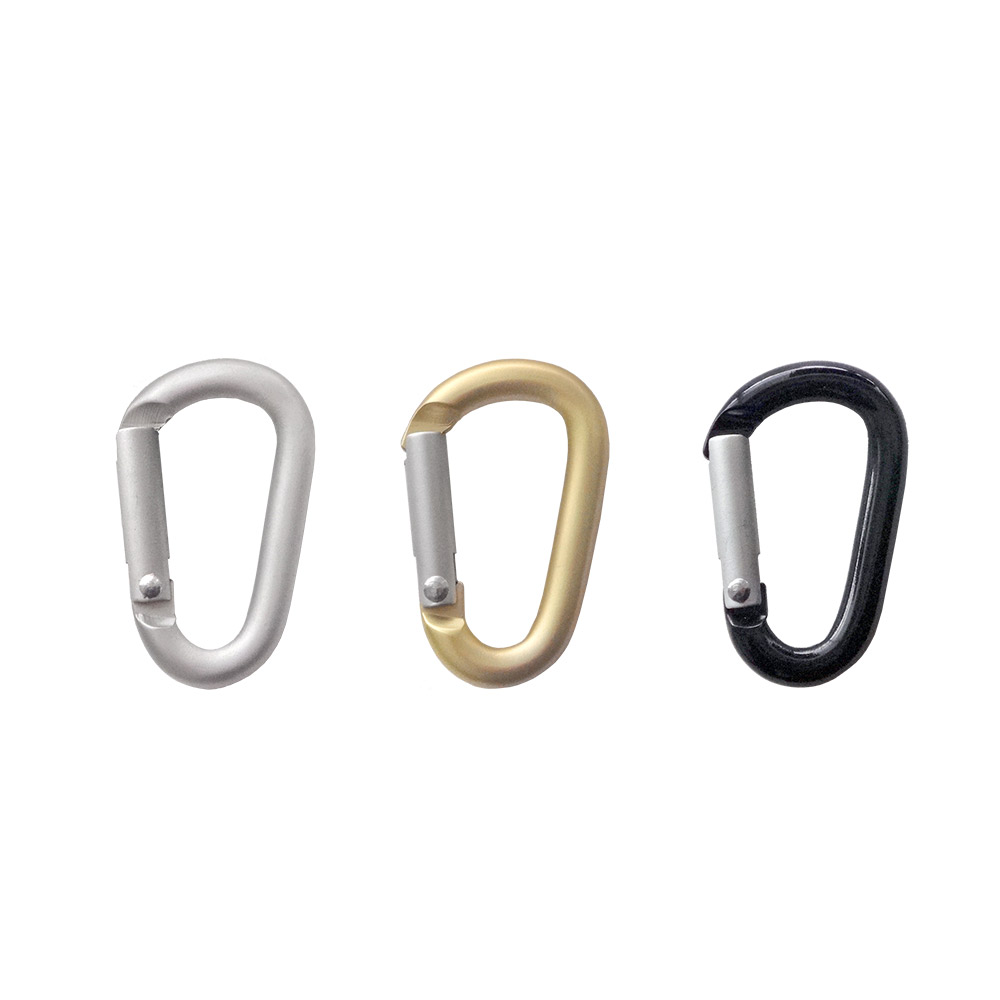 楽天市場】カラビナ キーホルダー ミニ 30mm SSサイズ 三角 アルミ製