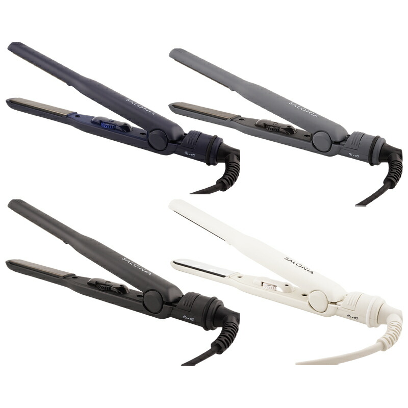 楽天市場】SALONIA サロニア ストレートヘアアイロン 15mm [4種類から