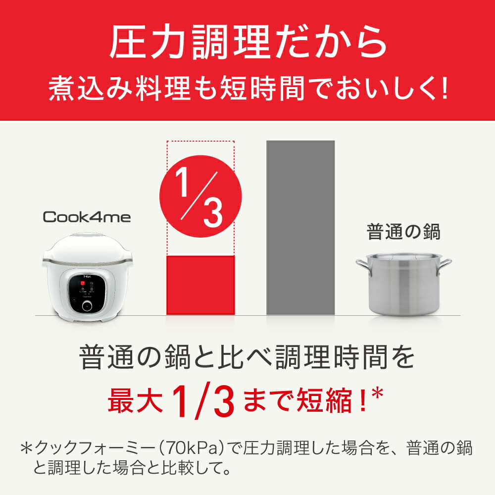 楽天市場】内なべもう1個付き！ティファール T-fal 電気圧力鍋 クック