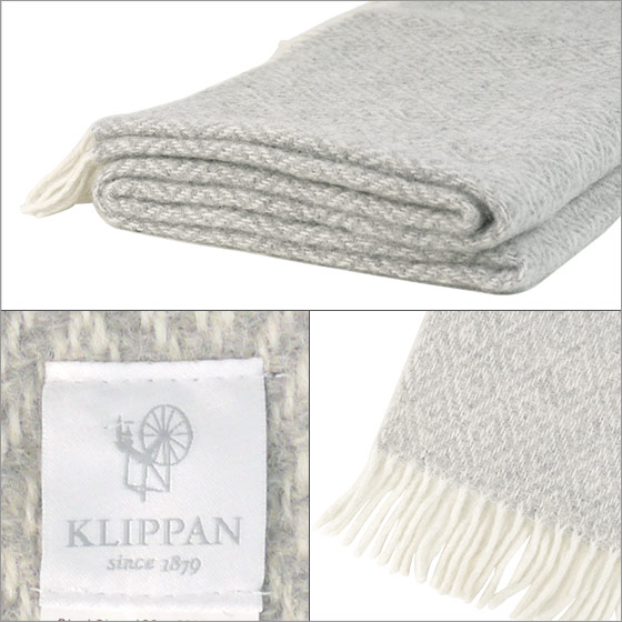 楽天市場】KLIPPAN クリッパン スローケット ウールブランケット