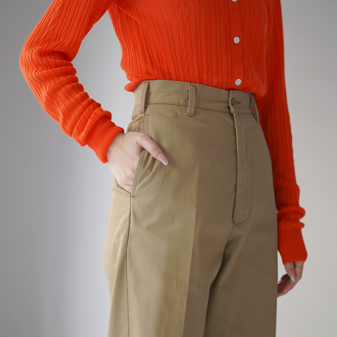 楽天市場】SHINZONE（シンゾーン）ウォッシュド ハイウェスト チノ