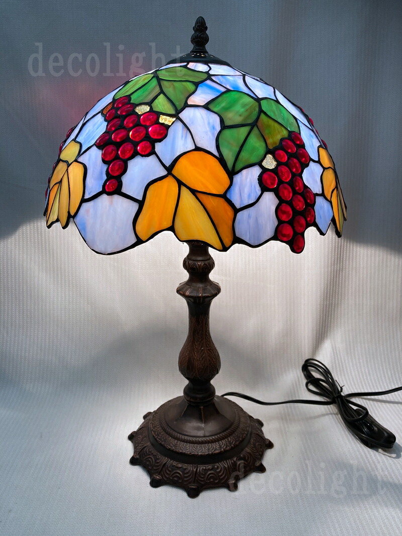 楽天市場】ガレ 風 テーブル ランプの通販