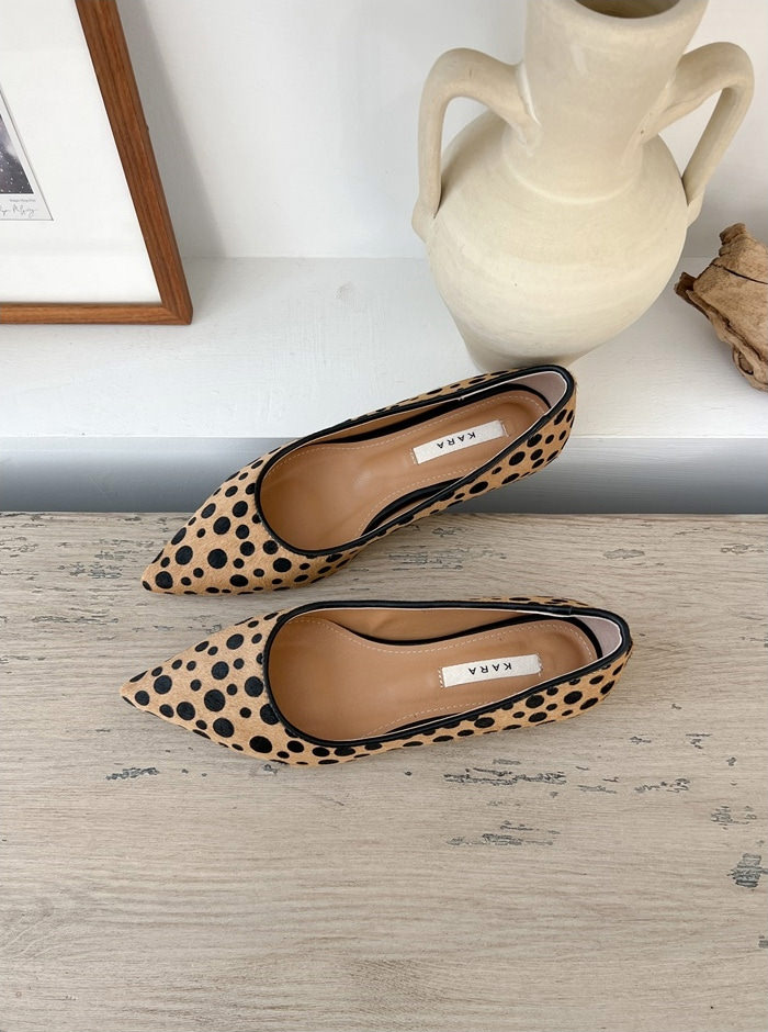 楽天市場】バレエシューズ パンプス ポインテッドトゥ カーフレザー