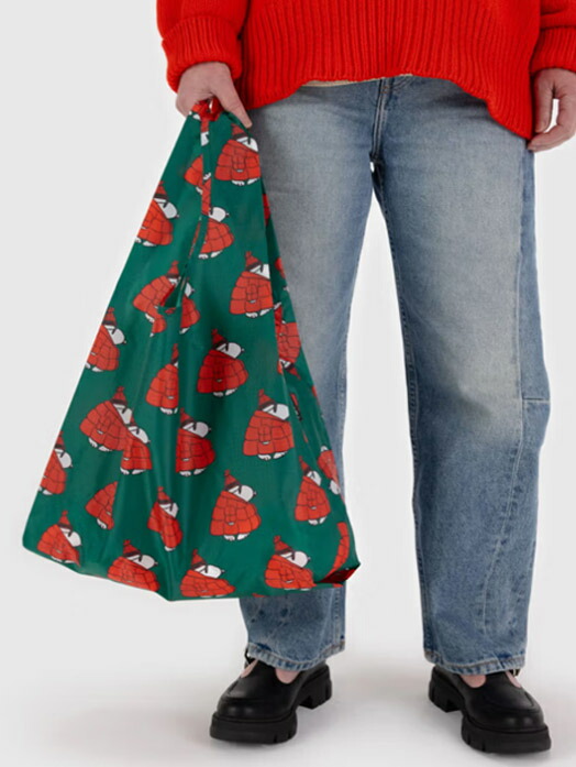 楽天市場】メール便 エコバッグ Baggu×Peanuts コラボレーション