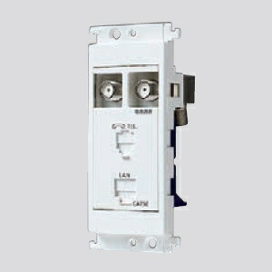 楽天市場】パナソニック 埋込マルチメディアコンセント TV 高シールド