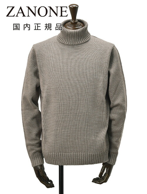 楽天市場】ザノーネ ZANONE 5ゲージ タートルネック メンズ DVモデル
