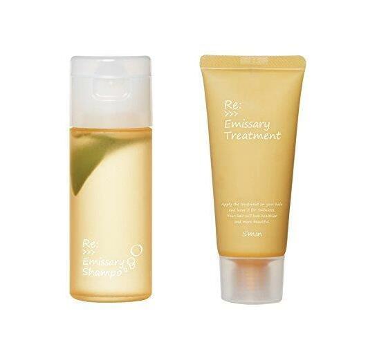 Yuuekun。エミサリーシャンプー（オレンジ色）×2トリートメント×1