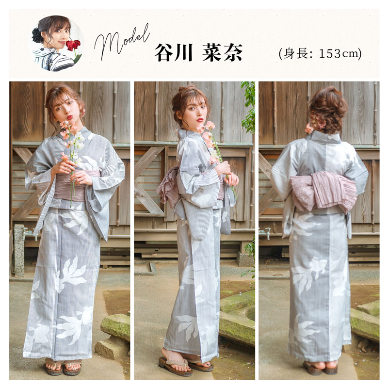 楽天市場】浴衣 5点セット レディース 2025年 大人 簡単着付け 可愛い