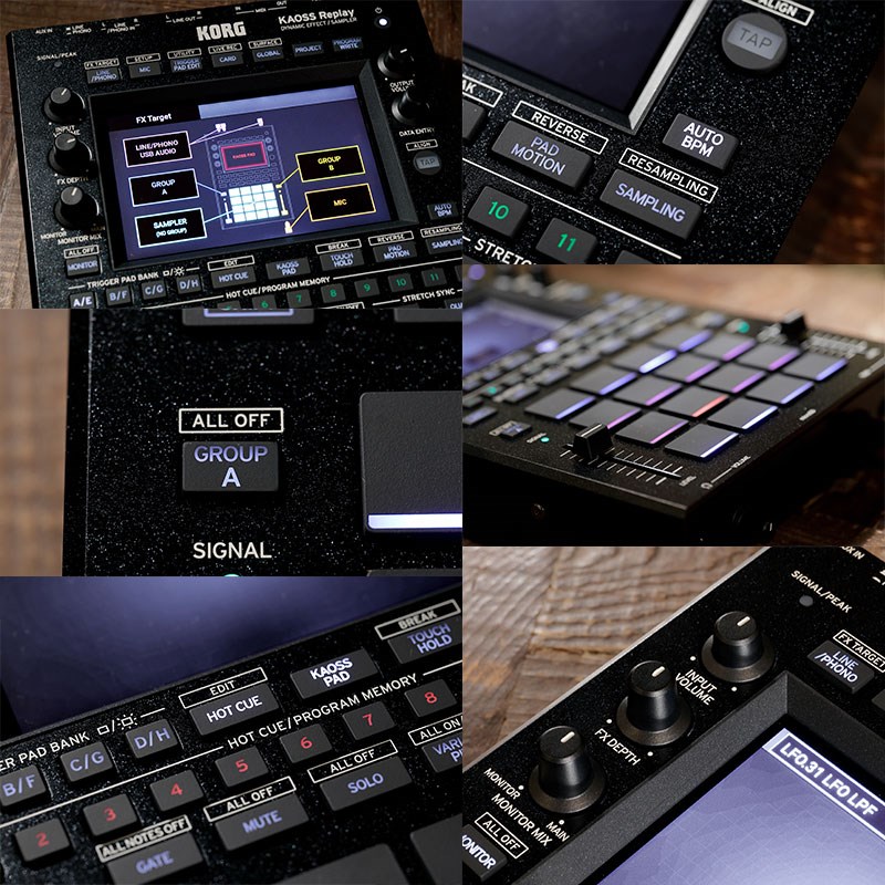 楽天市場】KORG KAOSS REPLAY【タッチスクリーンエフェクター】 DJ機器