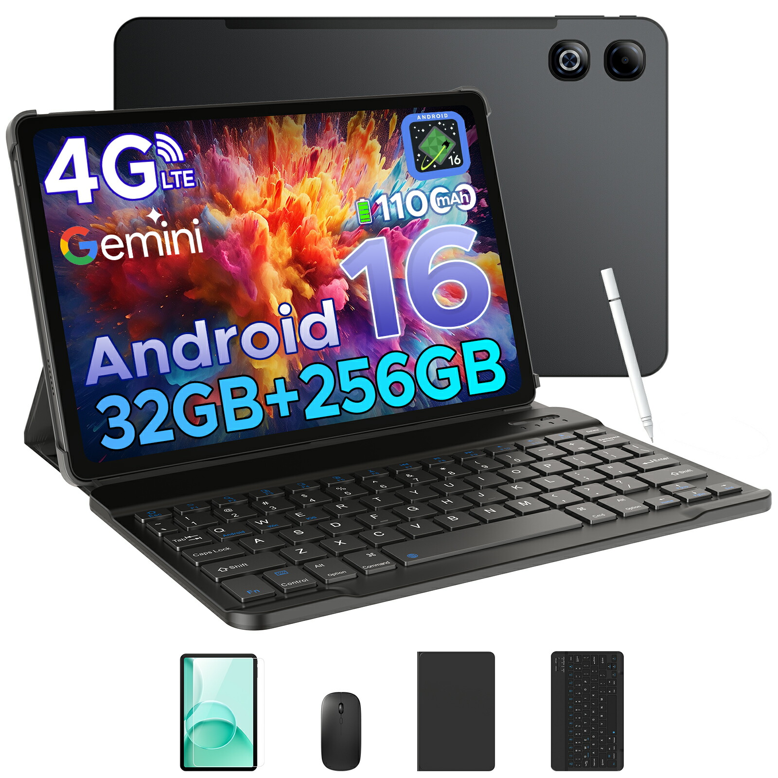 楽天市場】キーボード付き SIMフリー Android16 タブレット DOOGEE