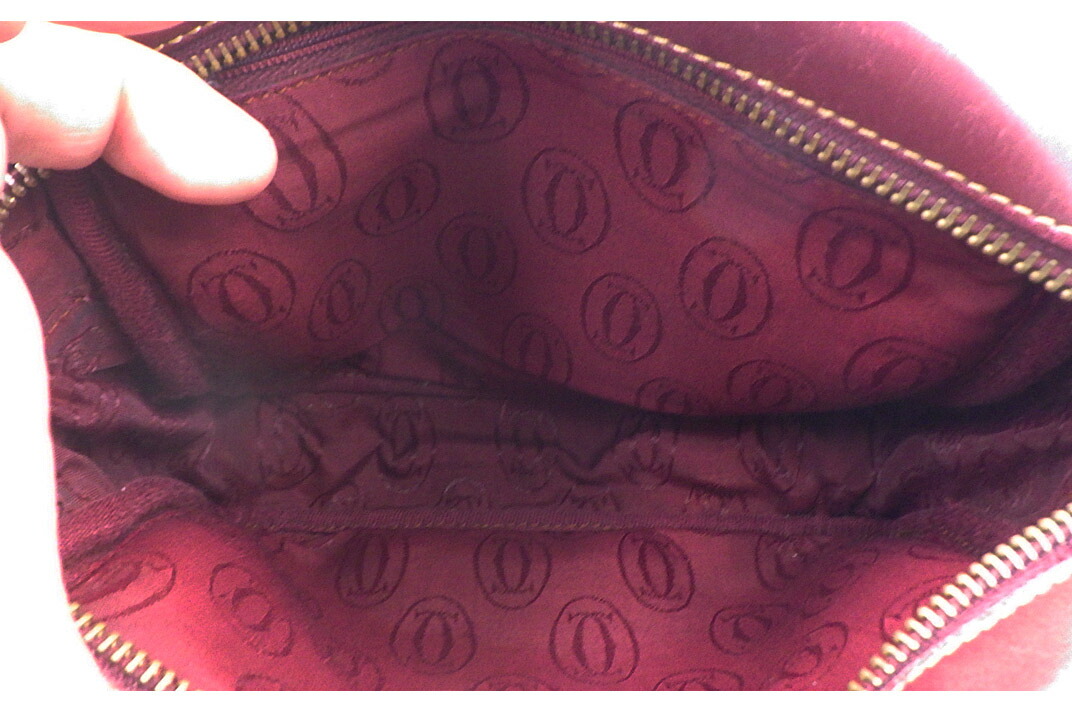 楽天市場】Cartier(カルティエ）オールドカルティエ ショルダーバッグ