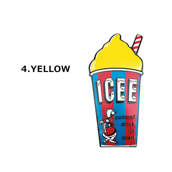 楽天市場】看板 ICEE ティンサイン エンボスサイン ブリキ看板 ブリキ