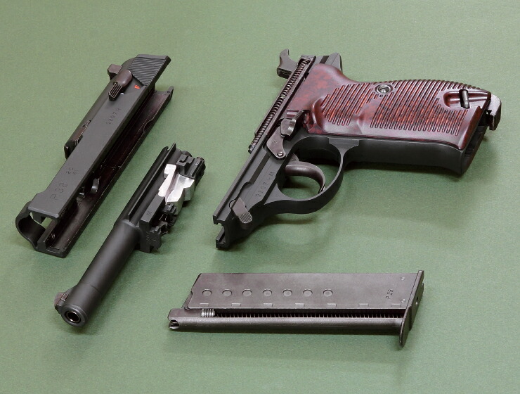 楽天市場】ガスブローバック ワルサー P38 (ac41) ブラック【マルゼン