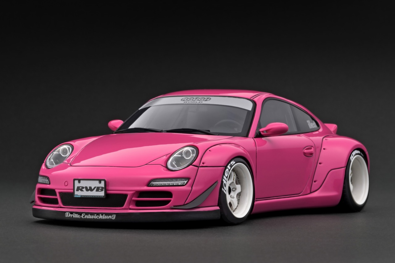 楽天市場】【沖縄・離島配送不可】1/18 RWB 997 Pink ポルシェ PORSCHE